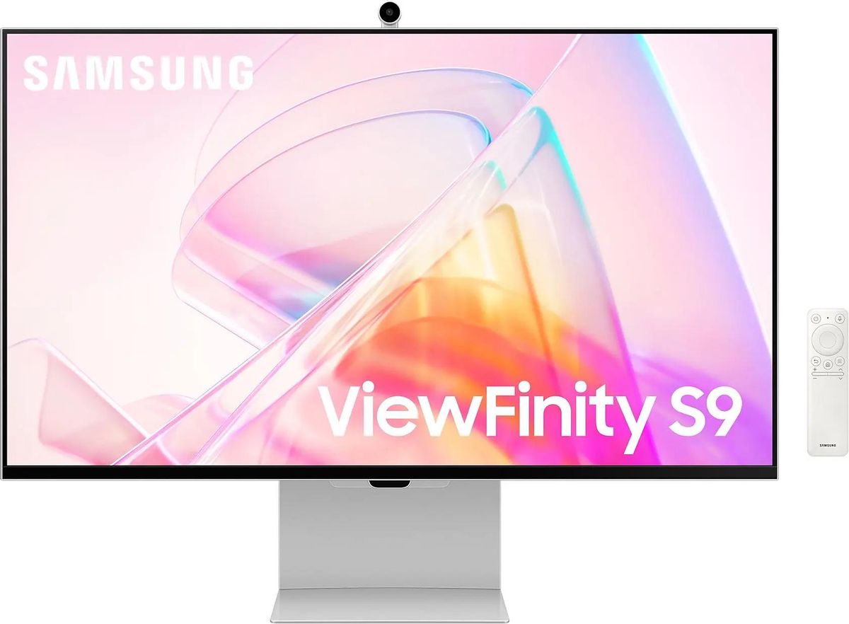 27" Монитор Samsung ViewFinity S9 S27C902PAI,  5120x2880,  IPS,  серебристый [ls27c902paixci]